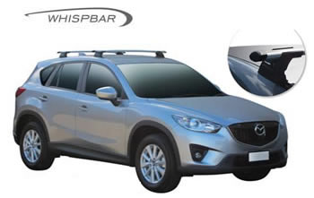 Yakima Whispbar roof racks Mazda CX5